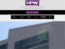 Tablet Screenshot of hpw.co.nz